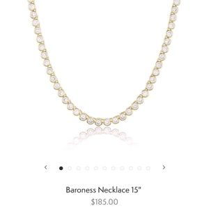 Baby baroness necklace rose gold 💎💎💎💎💎💎